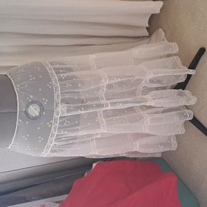 Lace  skirt